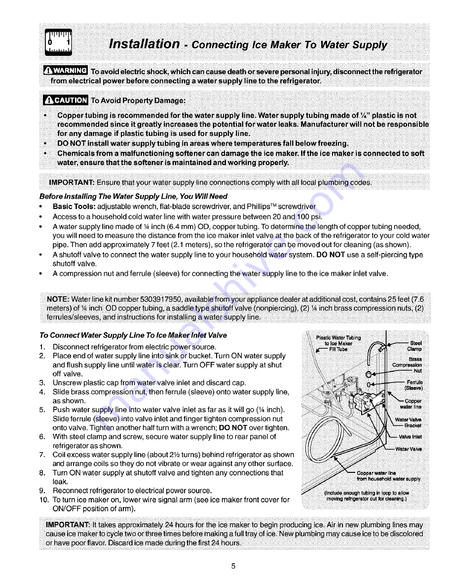 Frigidaire FRS26HR4AB0 Use & Care Manual Download Page 5