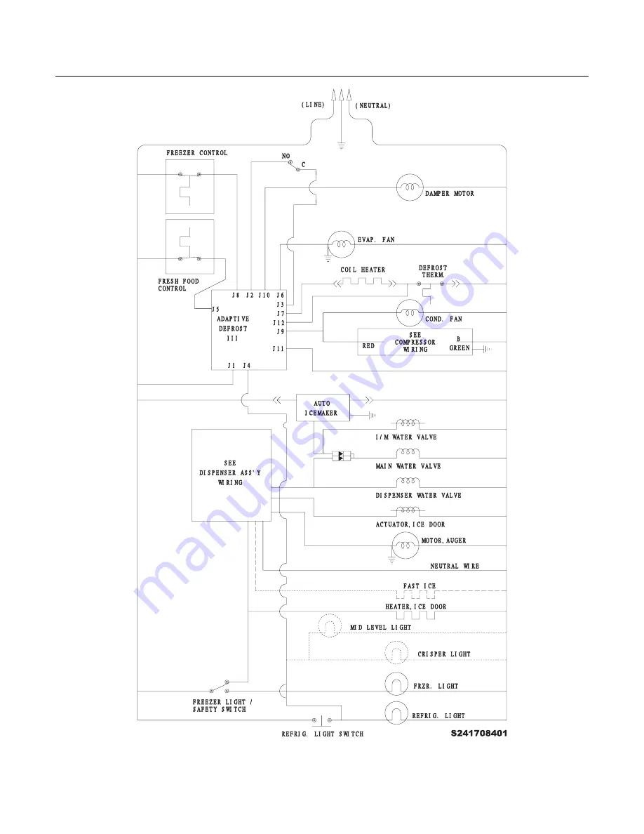 Frigidaire FRS26KF6E Factory Parts Catalog Download Page 22