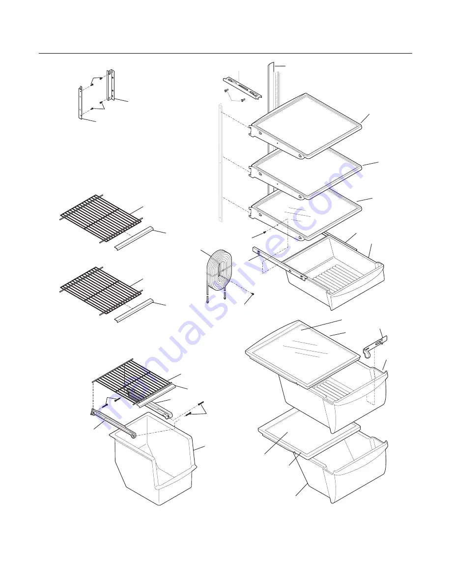 Frigidaire FRS26KF6EB9 Service Parts Catalog Download Page 8