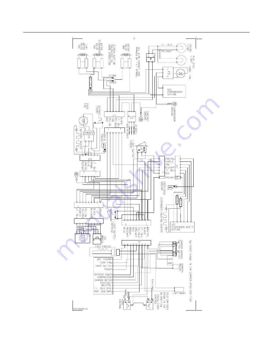 Frigidaire FRS26KR4C Factory Parts Catalog Download Page 23