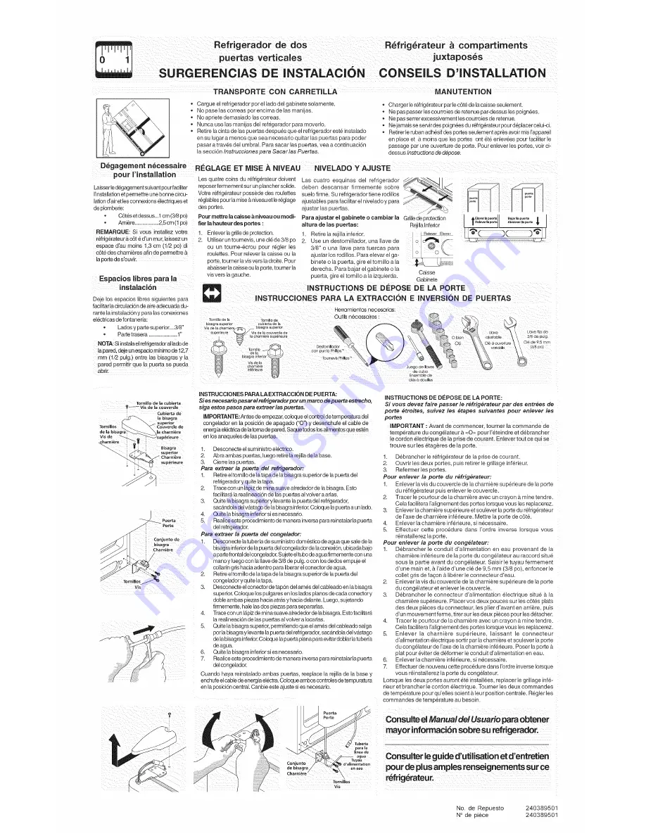 Frigidaire FRS26XABQ0 Скачать руководство пользователя страница 2