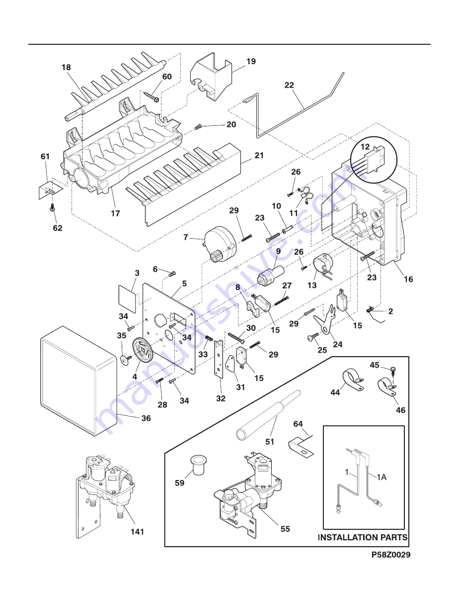 Frigidaire FRS26ZRG Factory Parts Catalog Download Page 18