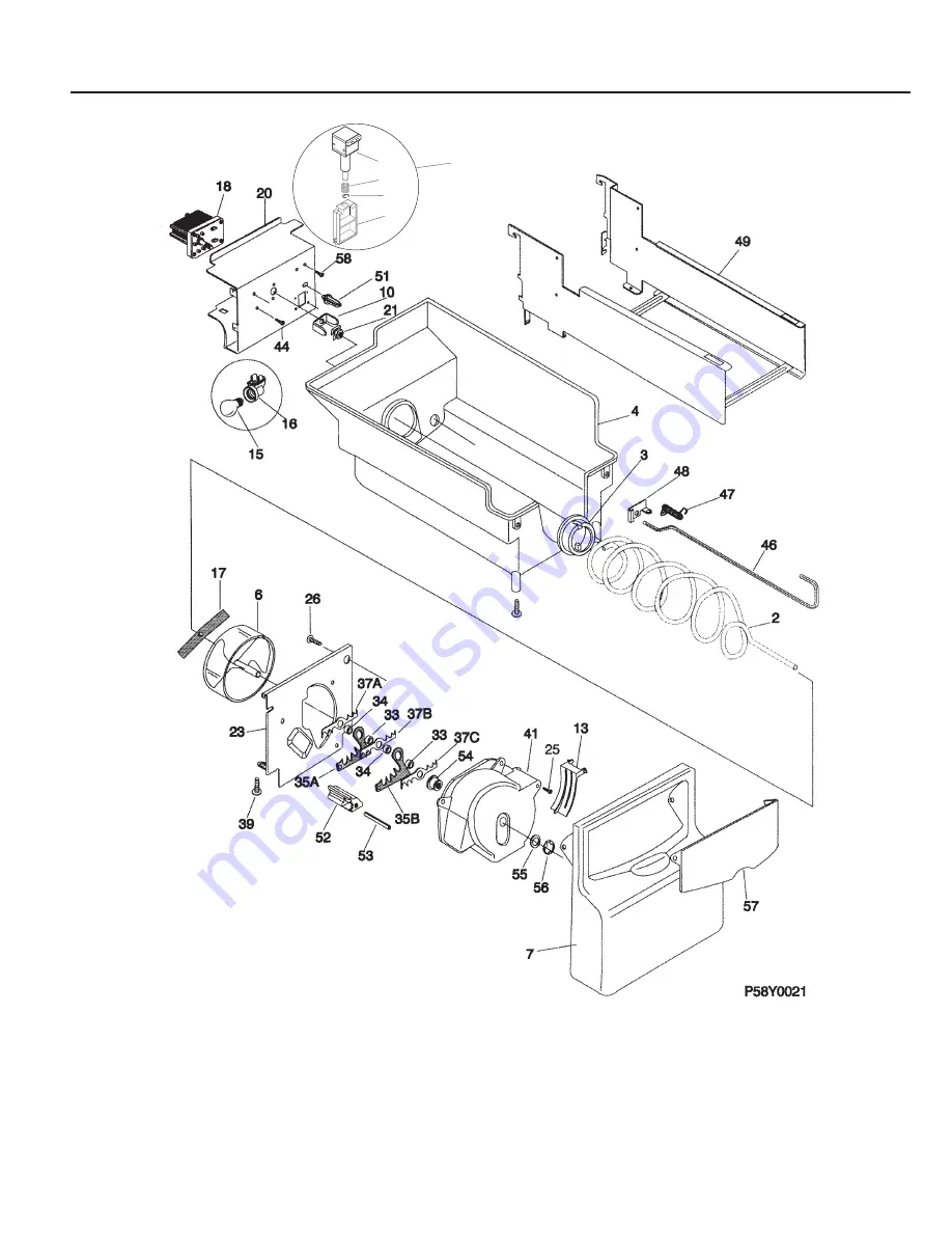 Frigidaire FRS26ZSG Factory Parts Catalog Download Page 16