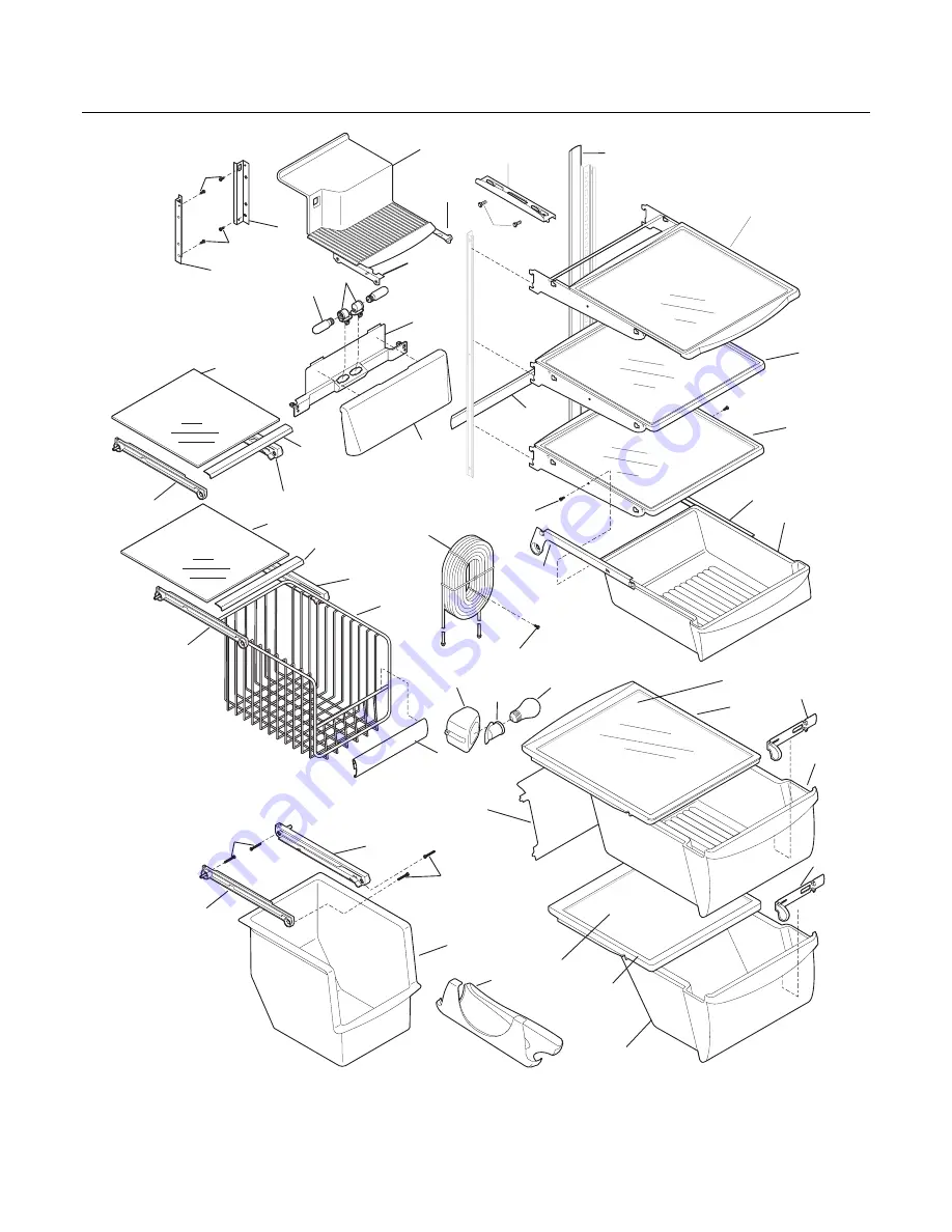 Frigidaire FRS6B6E Factory Parts Catalog Download Page 8