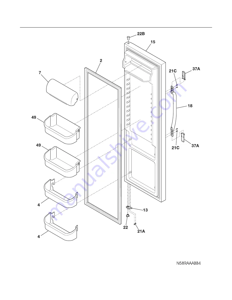 Frigidaire FRS6HR35K Скачать руководство пользователя страница 4