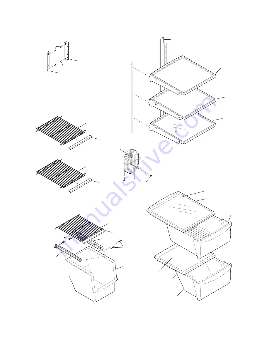 Frigidaire FRS6HR4H Factory Parts Catalog Download Page 8