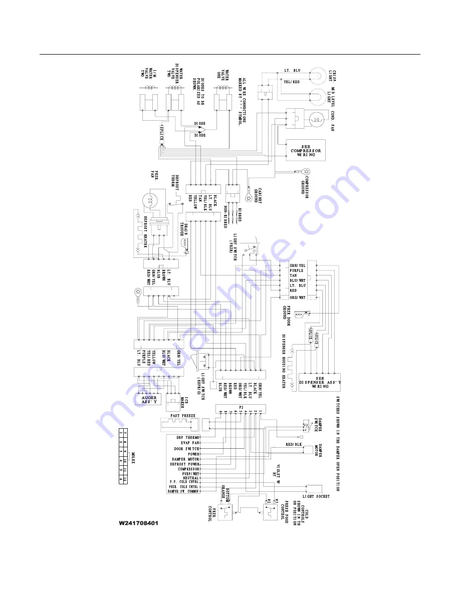 Frigidaire FRS6HR4H Factory Parts Catalog Download Page 25