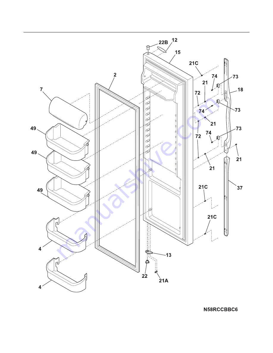 Frigidaire FRS6L7EF Скачать руководство пользователя страница 4