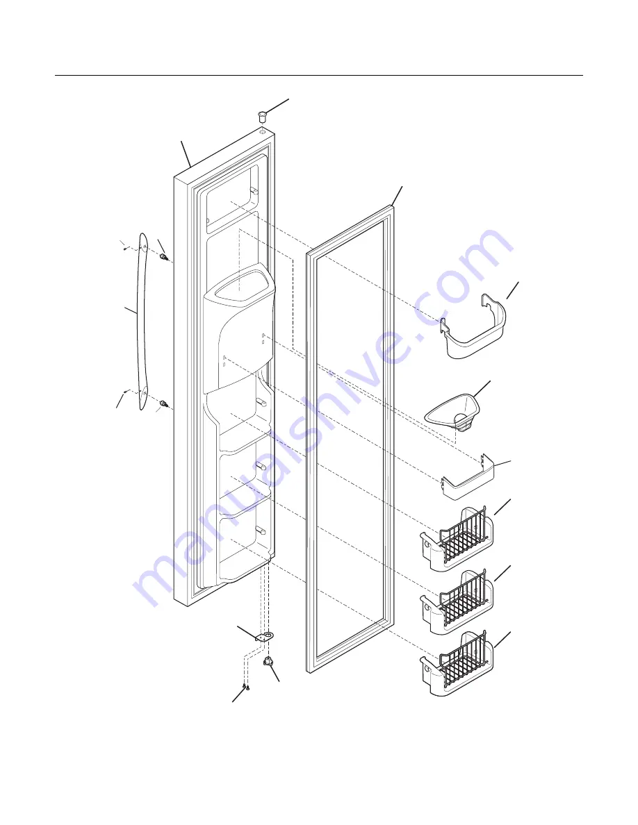 Frigidaire FRS6L9EF Parts Catalog Download Page 2