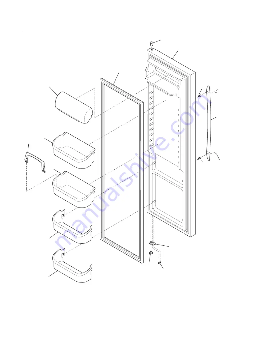 Frigidaire FRS6LF8F Factory Parts Catalog Download Page 4