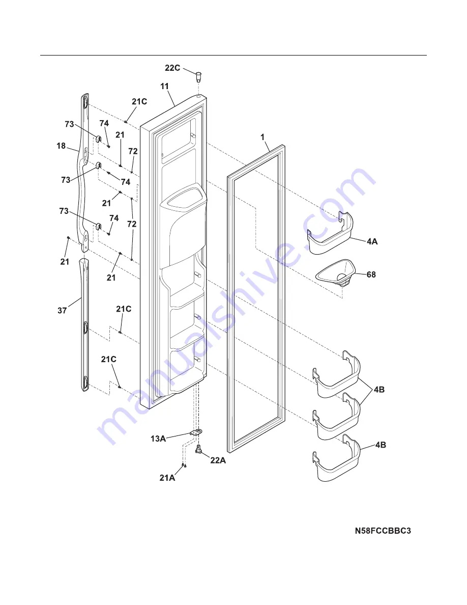 Frigidaire FRSHS5EF Скачать руководство пользователя страница 2