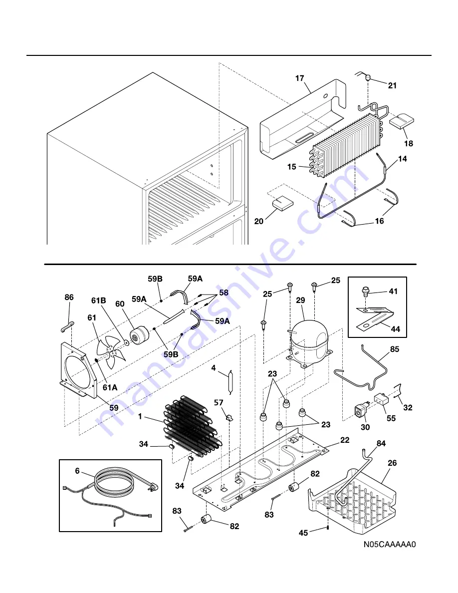 Frigidaire FRT14G5A Скачать руководство пользователя страница 8