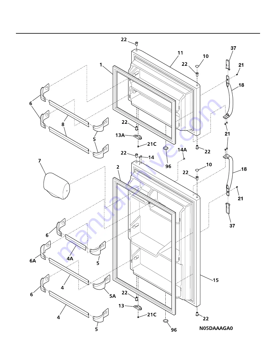 Frigidaire FRT15G5A Скачать руководство пользователя страница 2