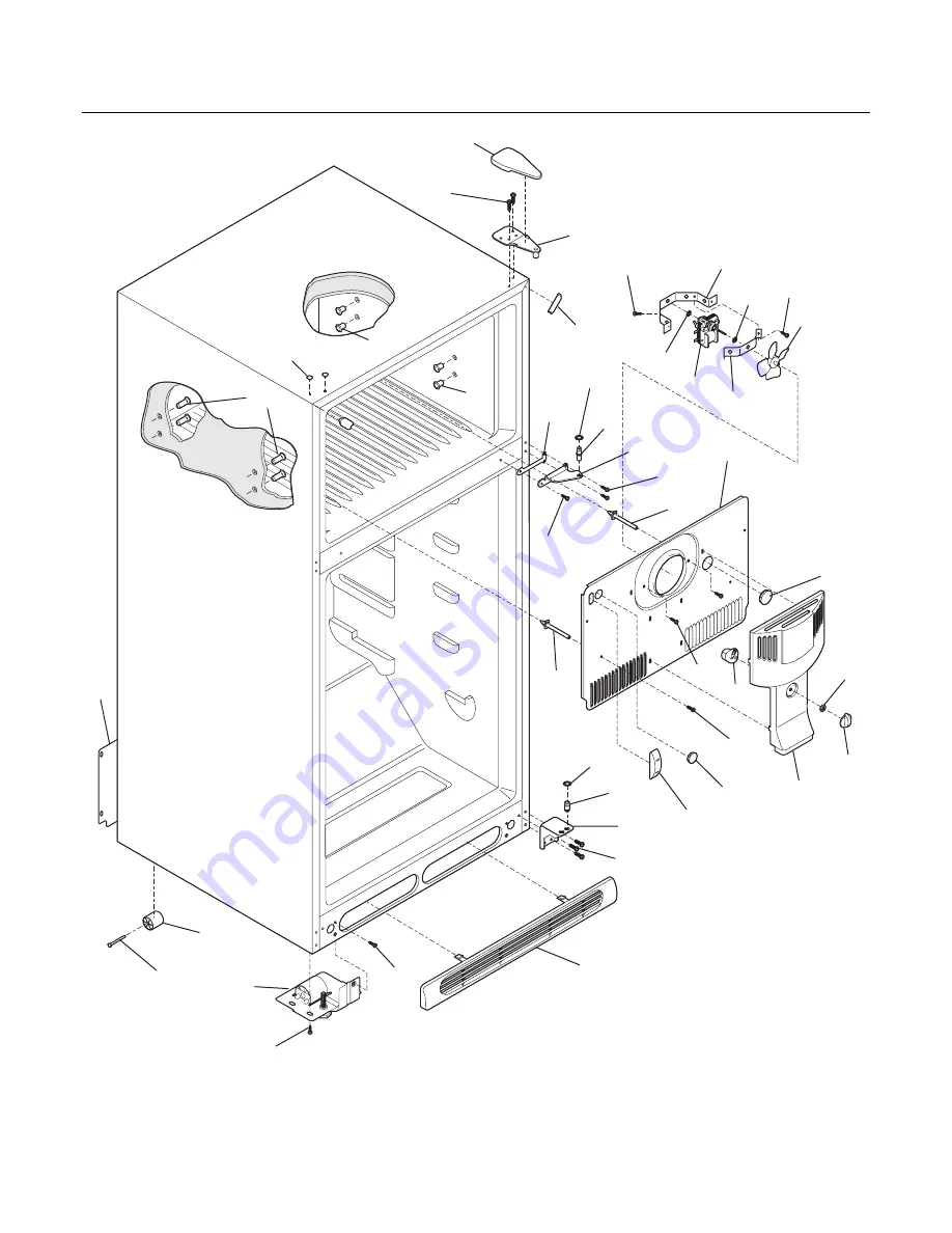 Frigidaire FRT15HB3D Factory Parts Catalog Download Page 4