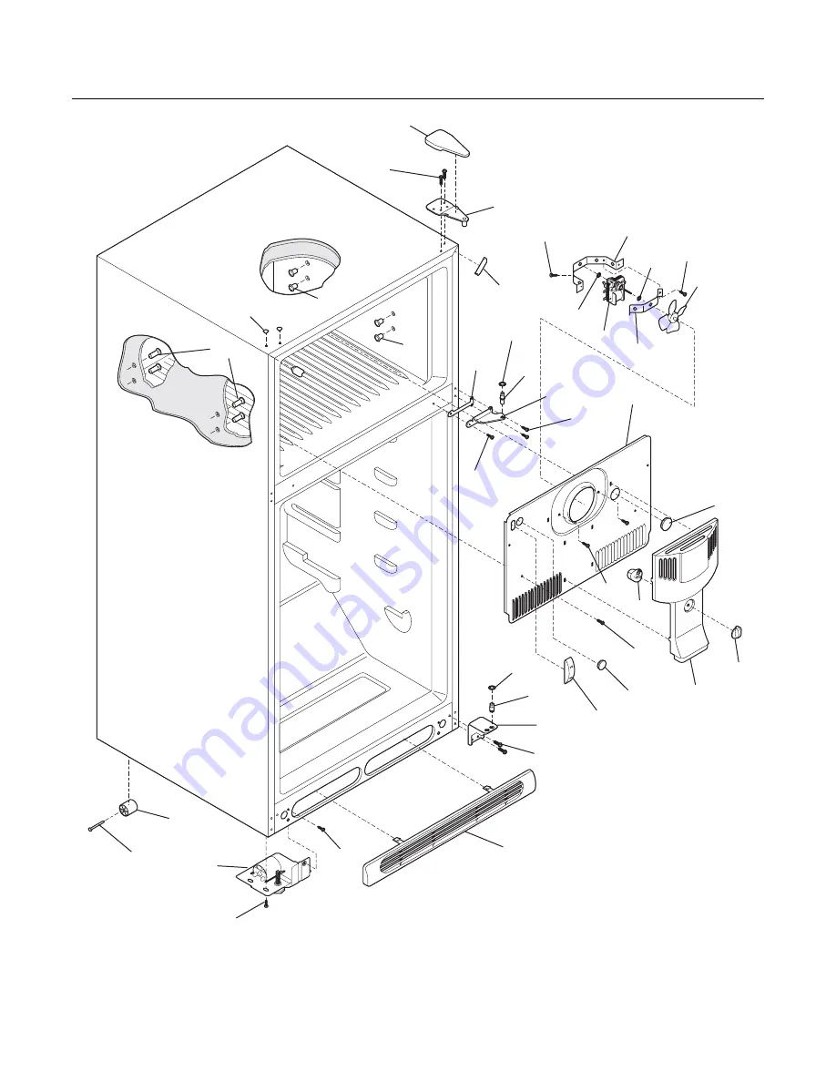 Frigidaire FRT17B3J Parts Catalog Download Page 4