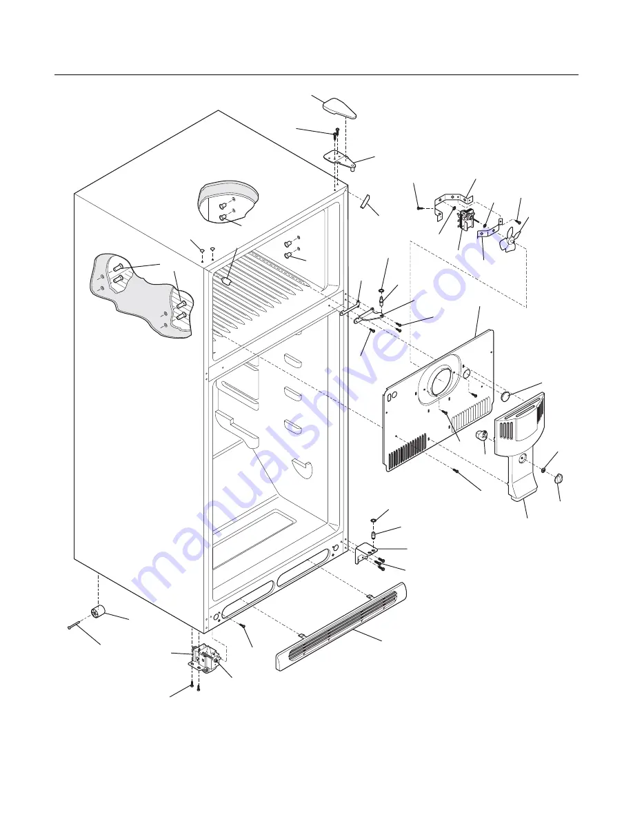 Frigidaire FRT18FG3D Factory Parts Catalog Download Page 4