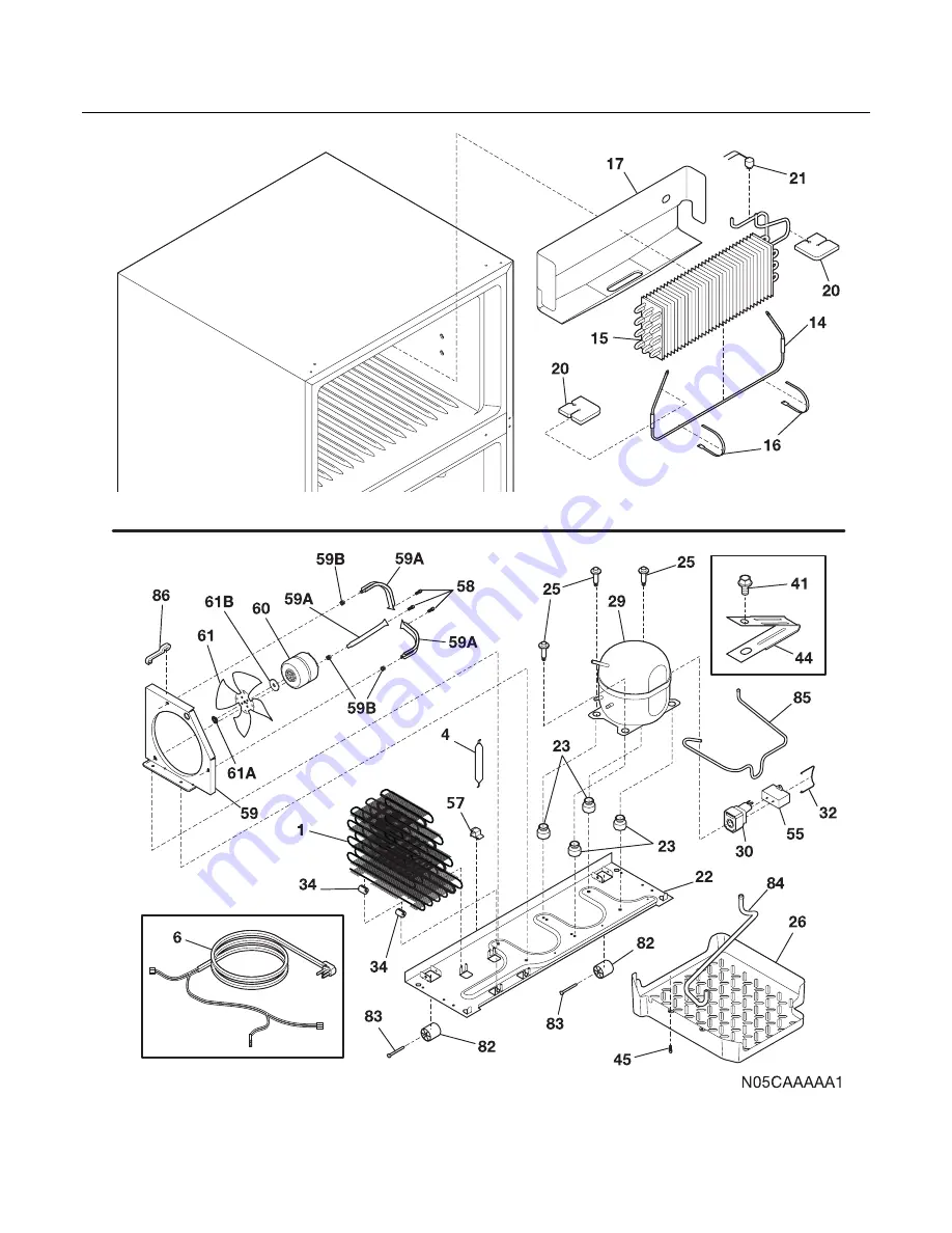 Frigidaire FRT18HS6A Factory Parts Catalog Download Page 12