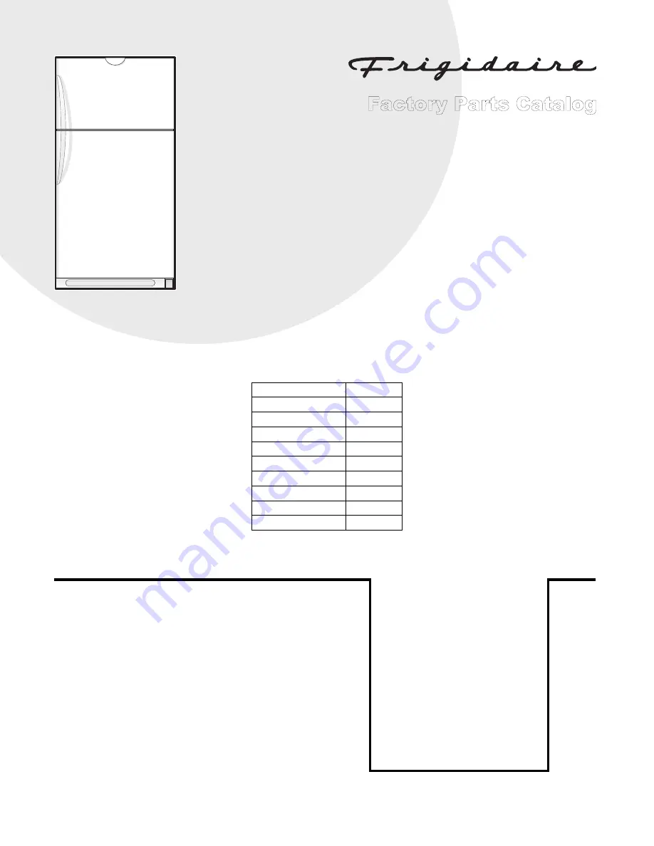 Frigidaire FRT18IS6CB Скачать руководство пользователя страница 1