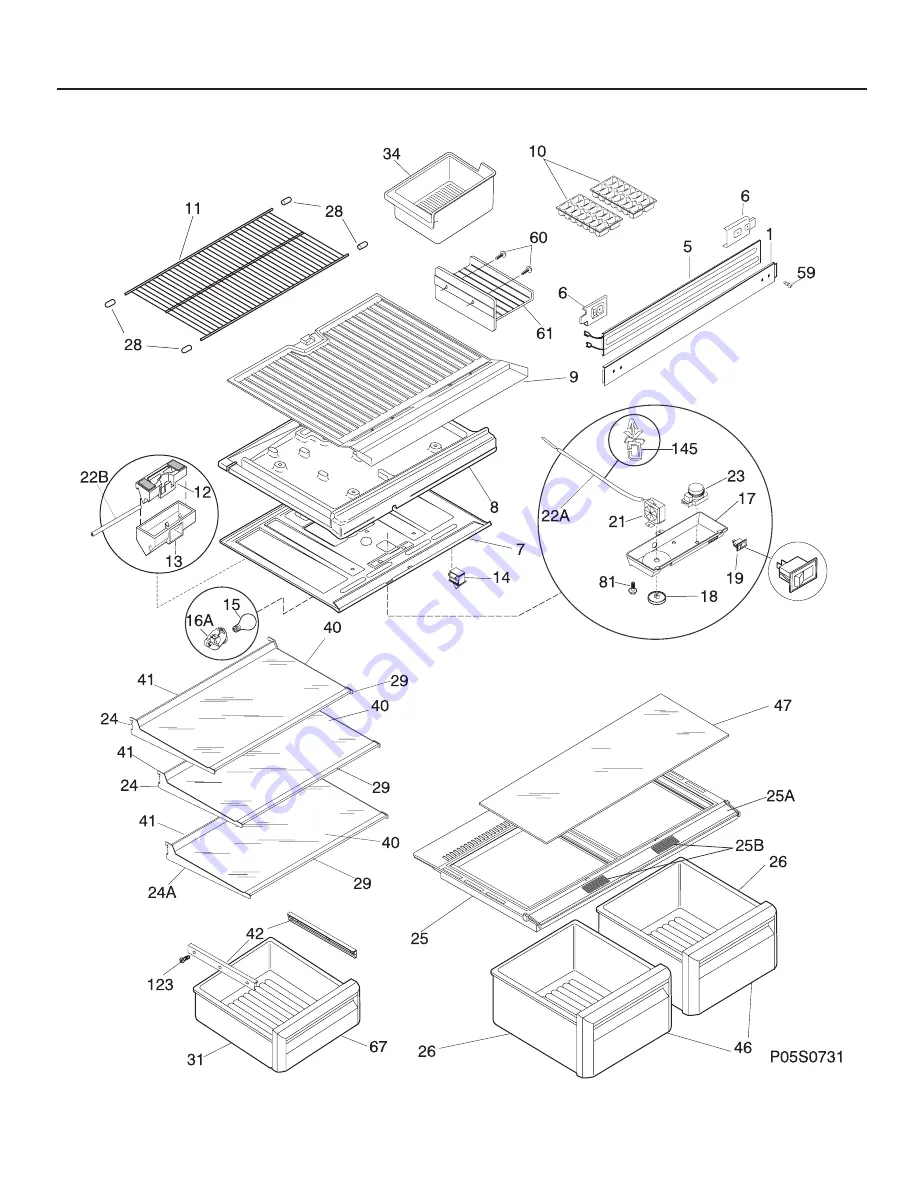 Frigidaire FRT18NNH Factory Parts Catalog Download Page 6