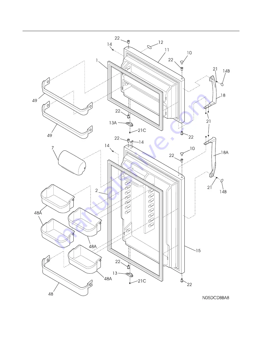 Frigidaire FRT21BH8C Скачать руководство пользователя страница 2