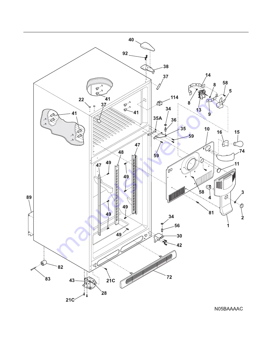 Frigidaire FRT21FR7E Скачать руководство пользователя страница 6