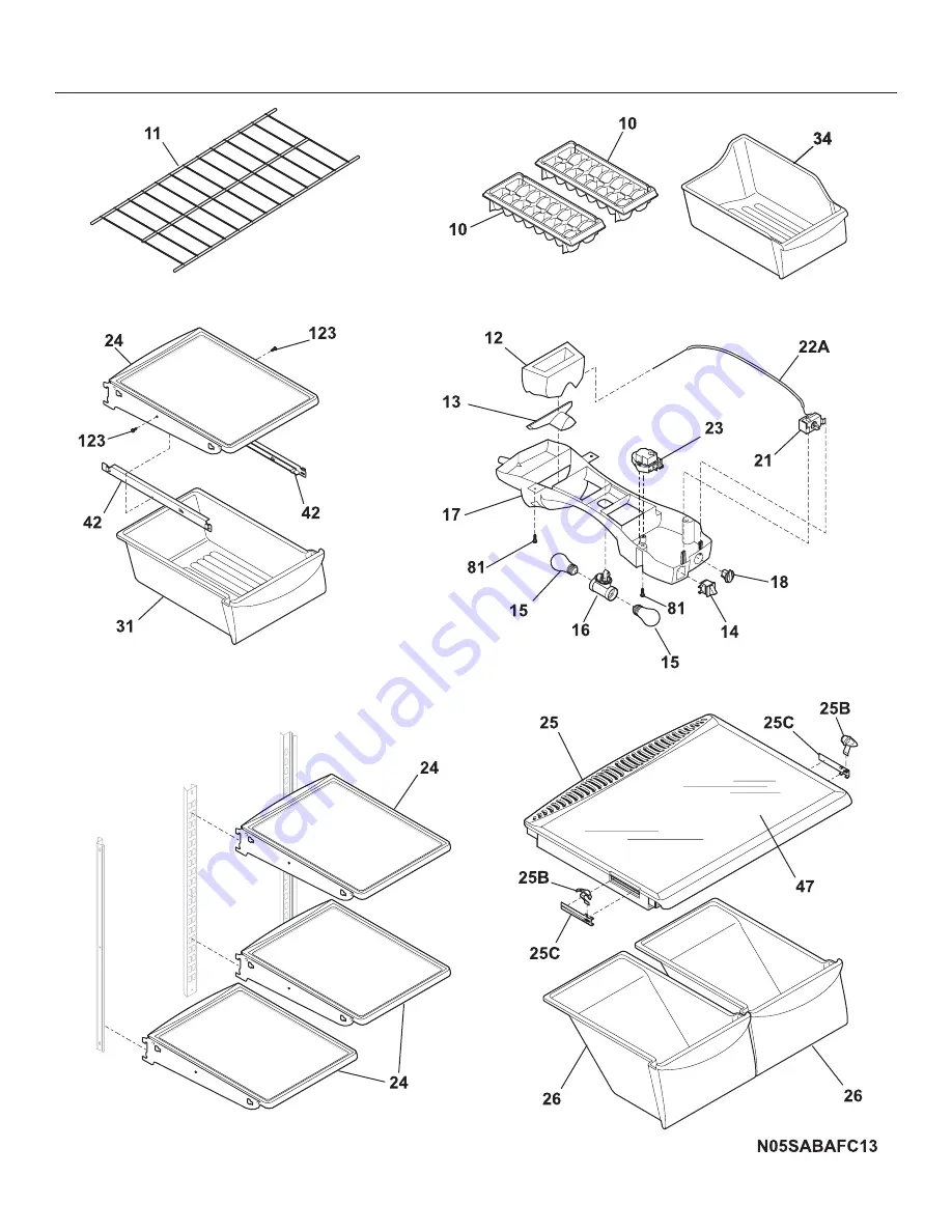 Frigidaire FRT21H8C Скачать руководство пользователя страница 8