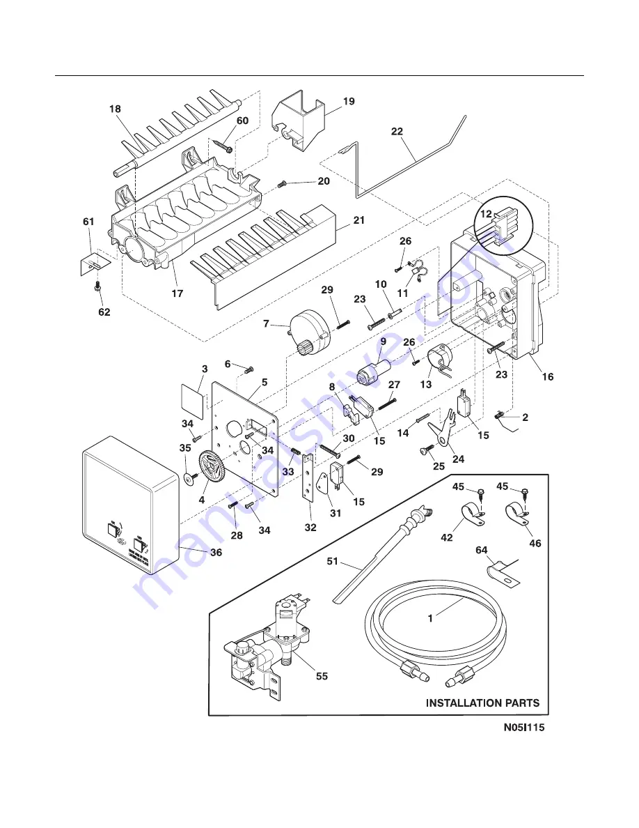 Frigidaire FRT21LR7A Factory Parts Catalog Download Page 12