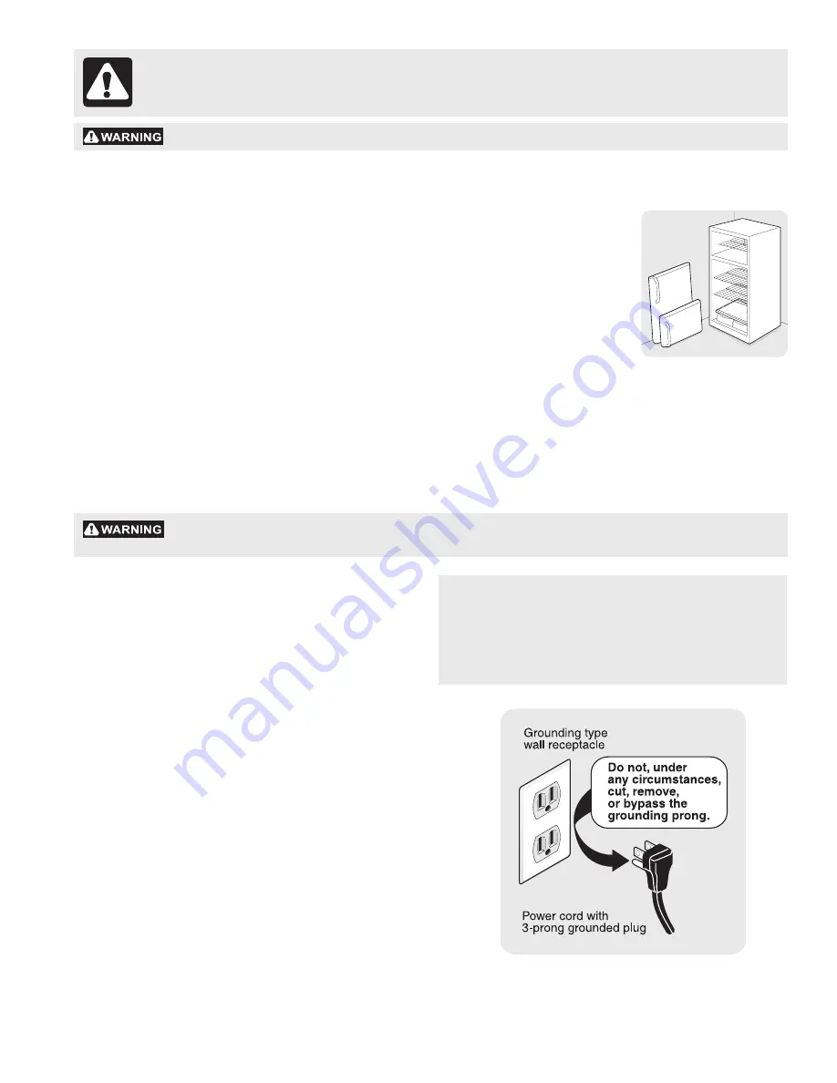 Frigidaire FRT21P6CW1 Use & Care Manual Download Page 3