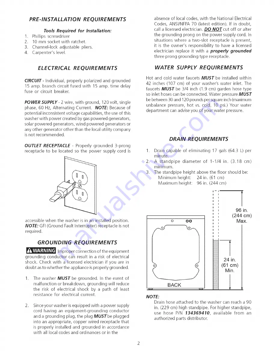 Frigidaire FTF2140FS - 27