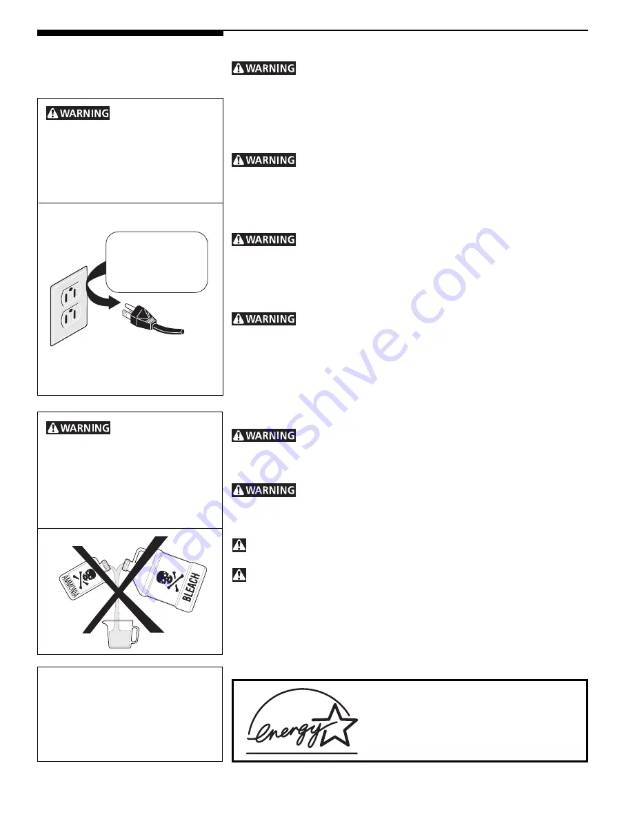 Frigidaire FTF630AS0 Скачать руководство пользователя страница 4