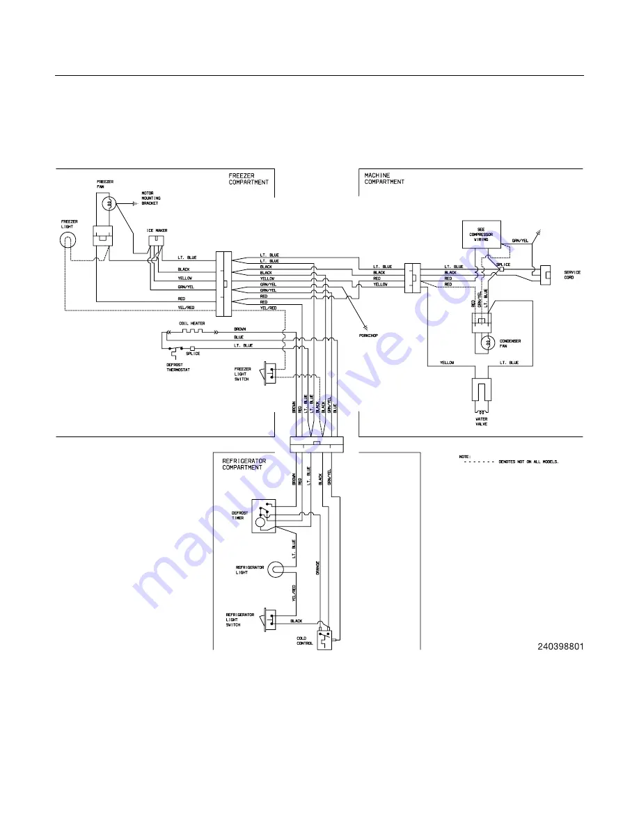 Frigidaire Gallery FRT21H8CS Factory Parts Catalog Download Page 11