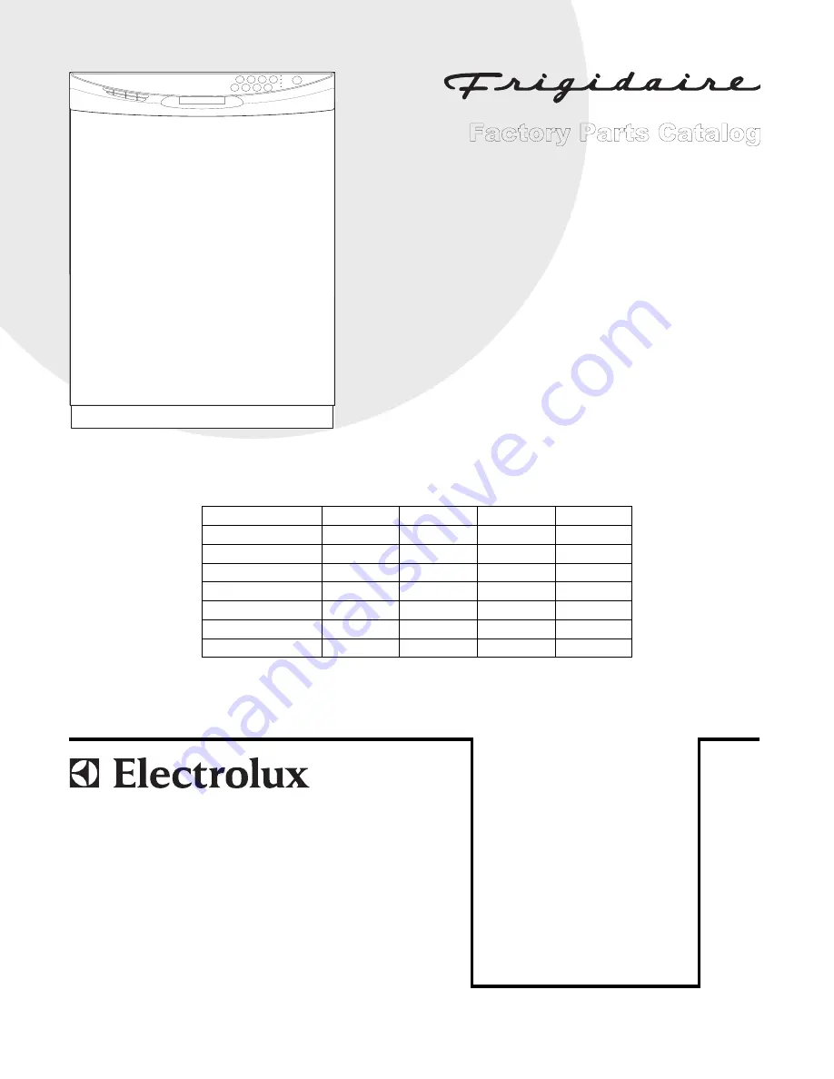 Frigidaire Gallery GLD2250RD S Скачать руководство пользователя страница 1