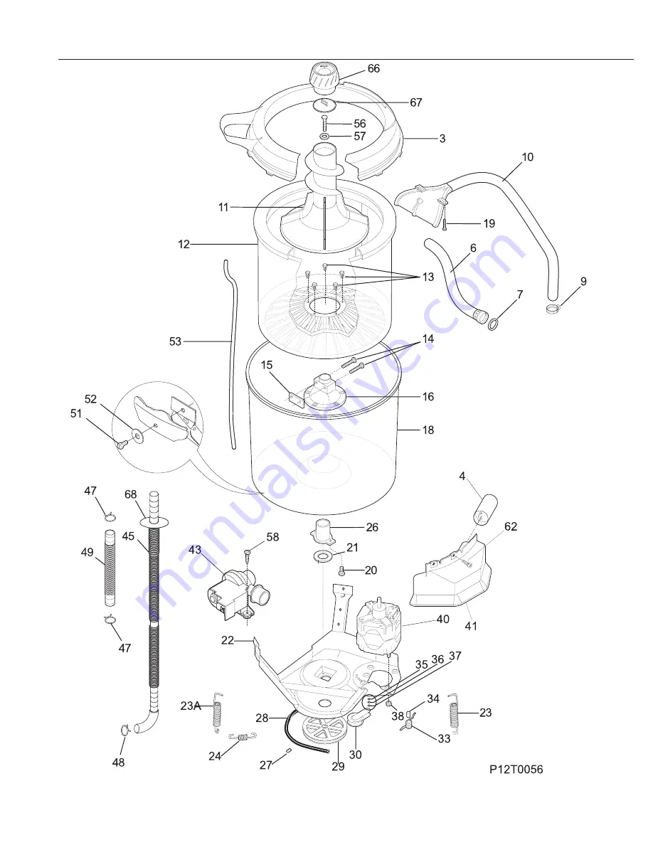 Frigidaire Gallery GLWS1349A Factory Parts Catalog Download Page 4