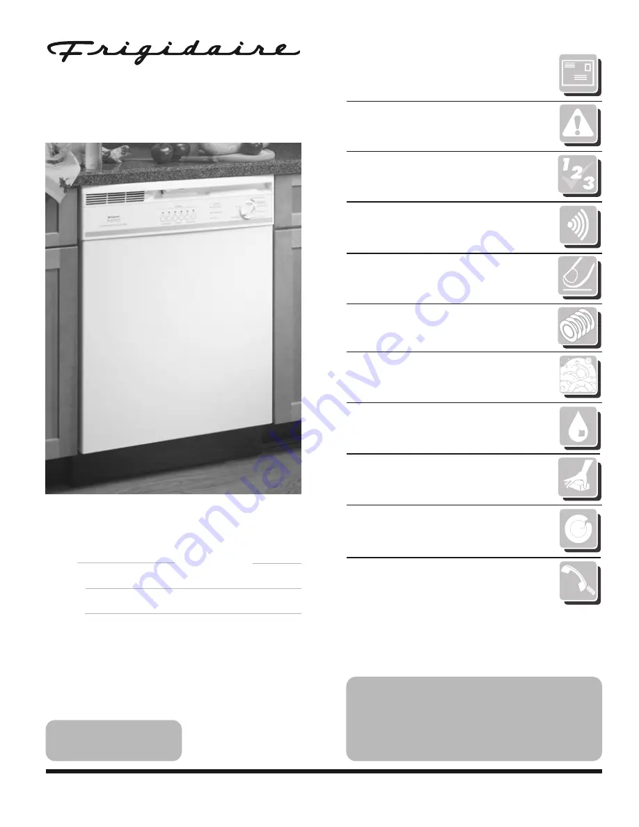 Frigidaire GLDB756AS0 Use And Care Manual Download Page 1