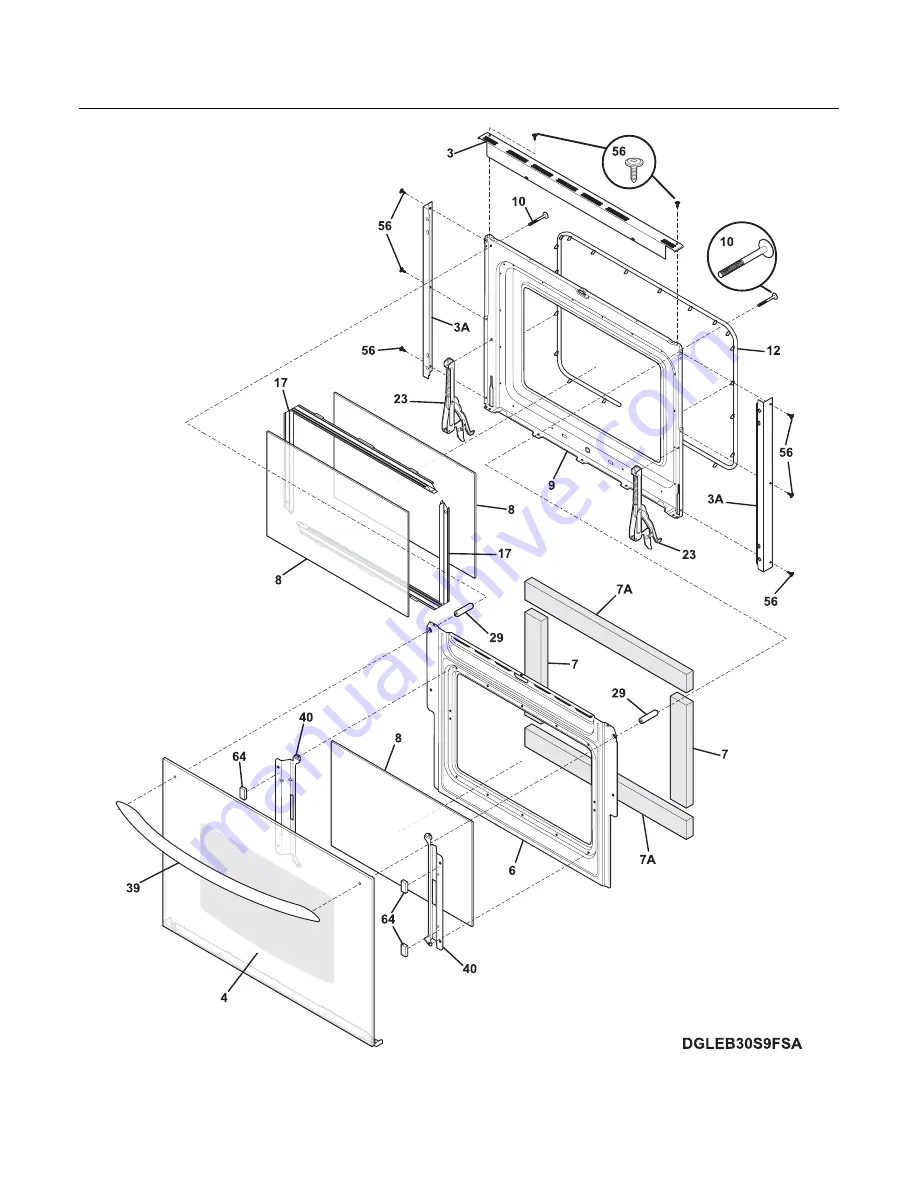 Frigidaire GLEB27S9F Скачать руководство пользователя страница 8