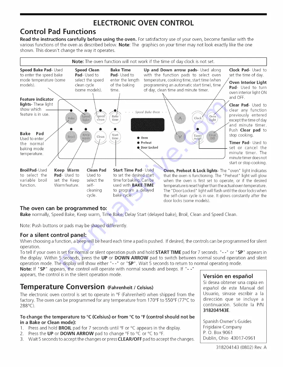 Frigidaire GLEB27Z7HBB Guide Скачать руководство пользователя страница 1