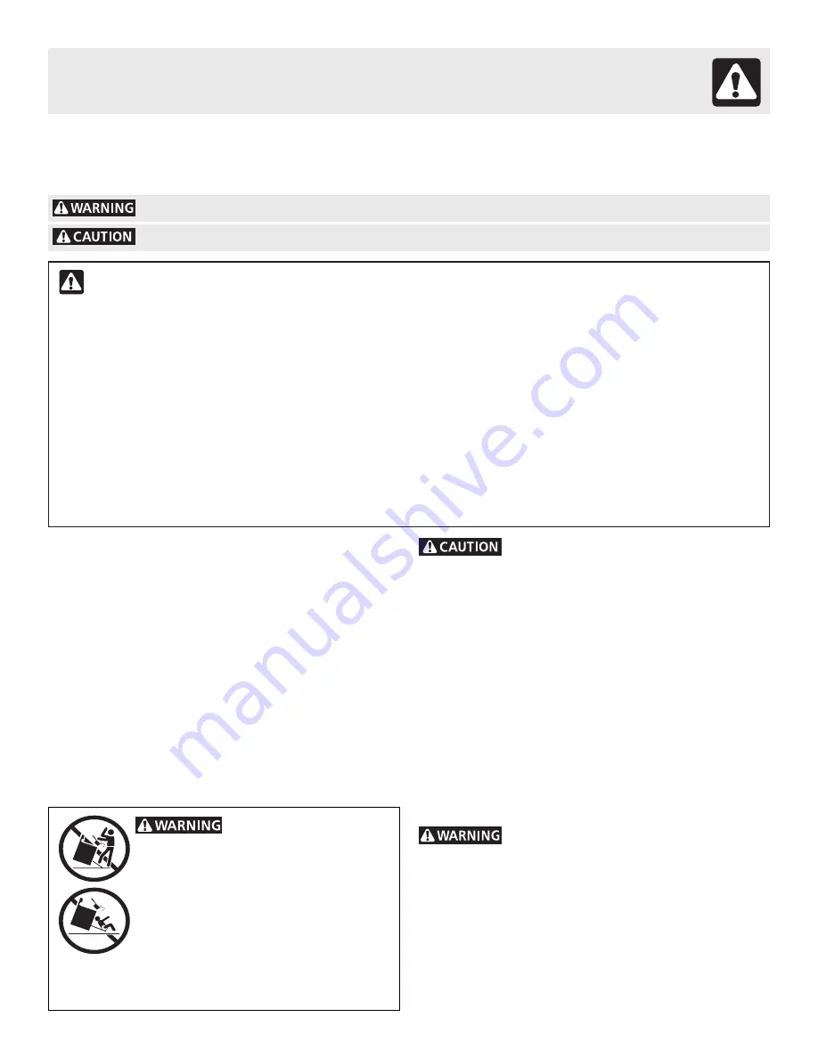 Frigidaire GLEB30M9FSA Use & Care Manual Download Page 3