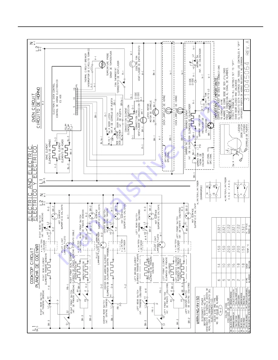 Frigidaire GLED388C Скачать руководство пользователя страница 10