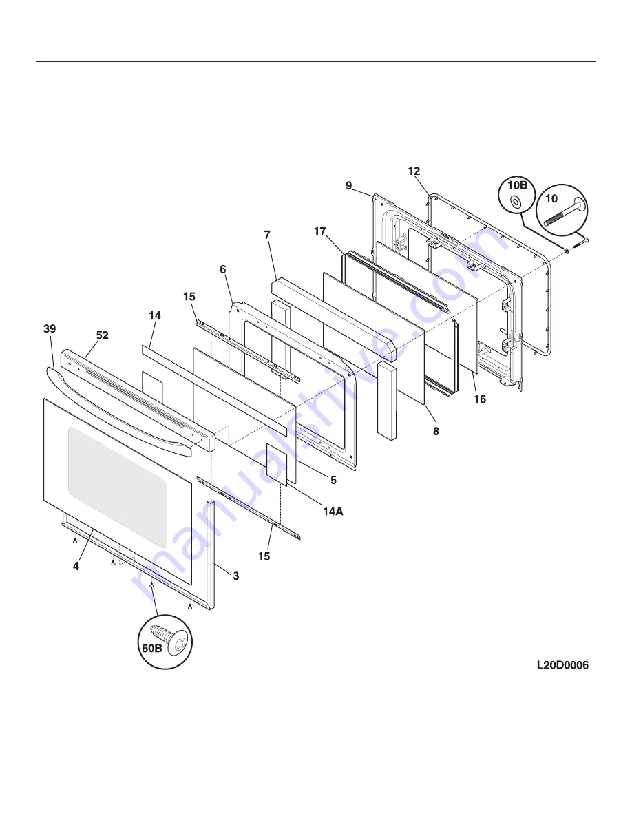 Frigidaire GLEF378C Factory Parts Catalog Download Page 10