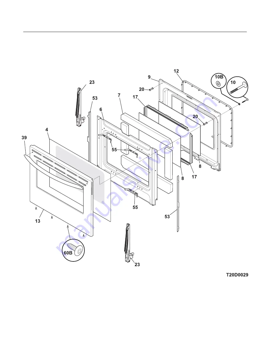 Frigidaire GLEFZ379F Factory Parts Catalog Download Page 8