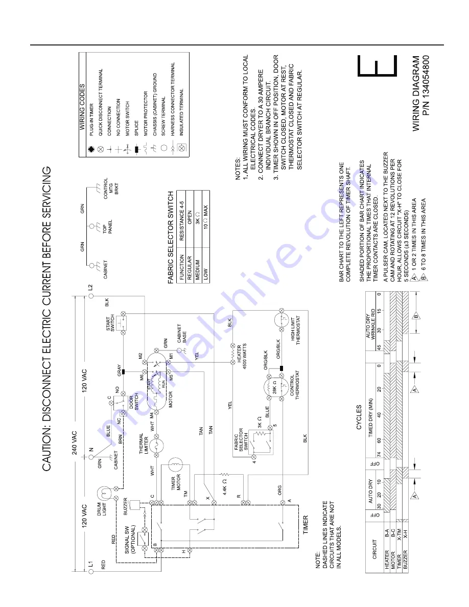 Frigidaire GLER331A Factory Parts Catalog Download Page 10