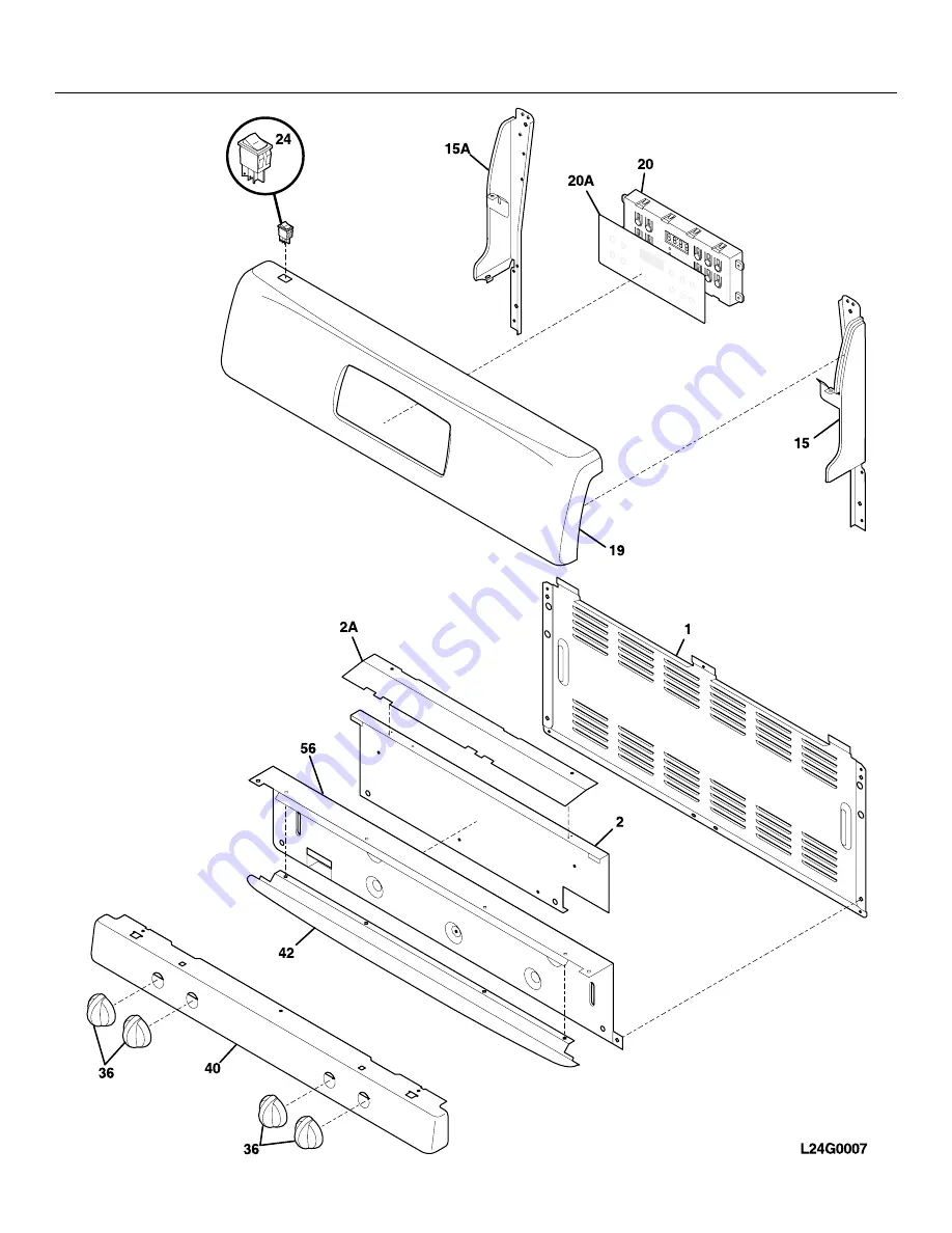 Frigidaire GLGF366A Factory Parts Catalog Download Page 2