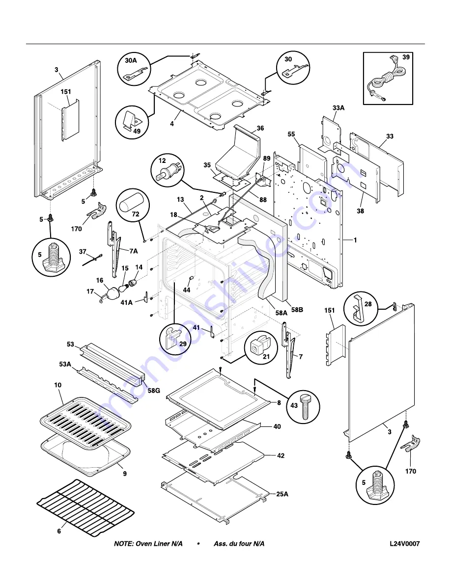 Frigidaire GLGFS66A Скачать руководство пользователя страница 6