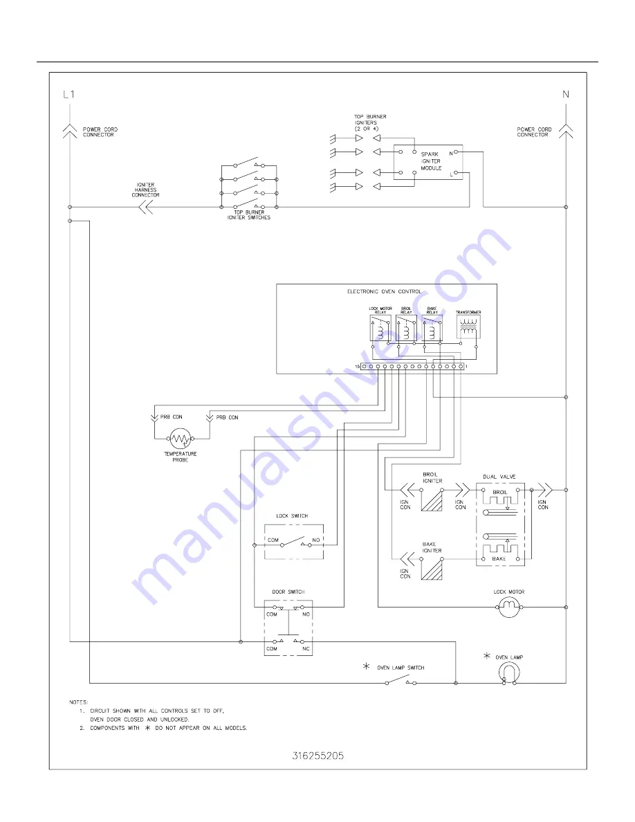 Frigidaire GLGFS66A Скачать руководство пользователя страница 12