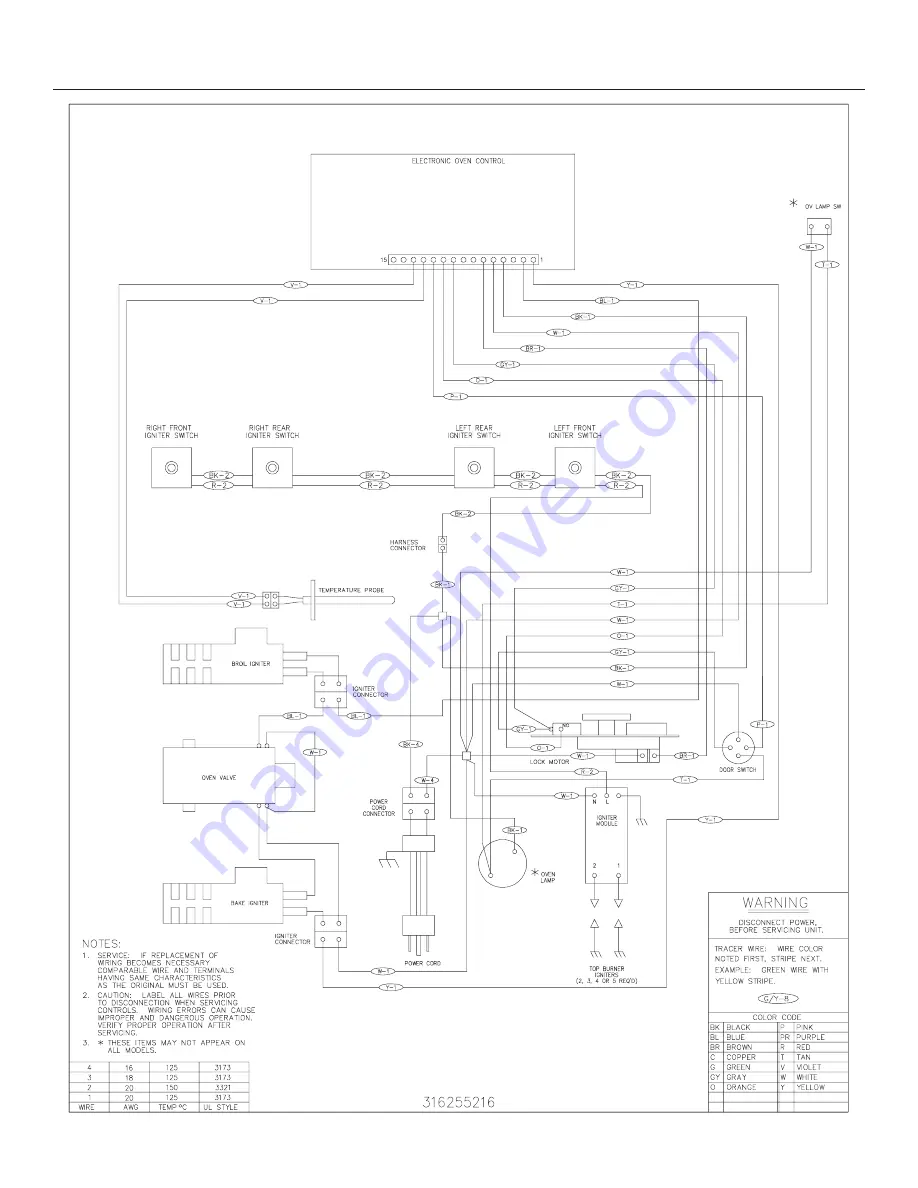 Frigidaire GLGFS66C Скачать руководство пользователя страница 13