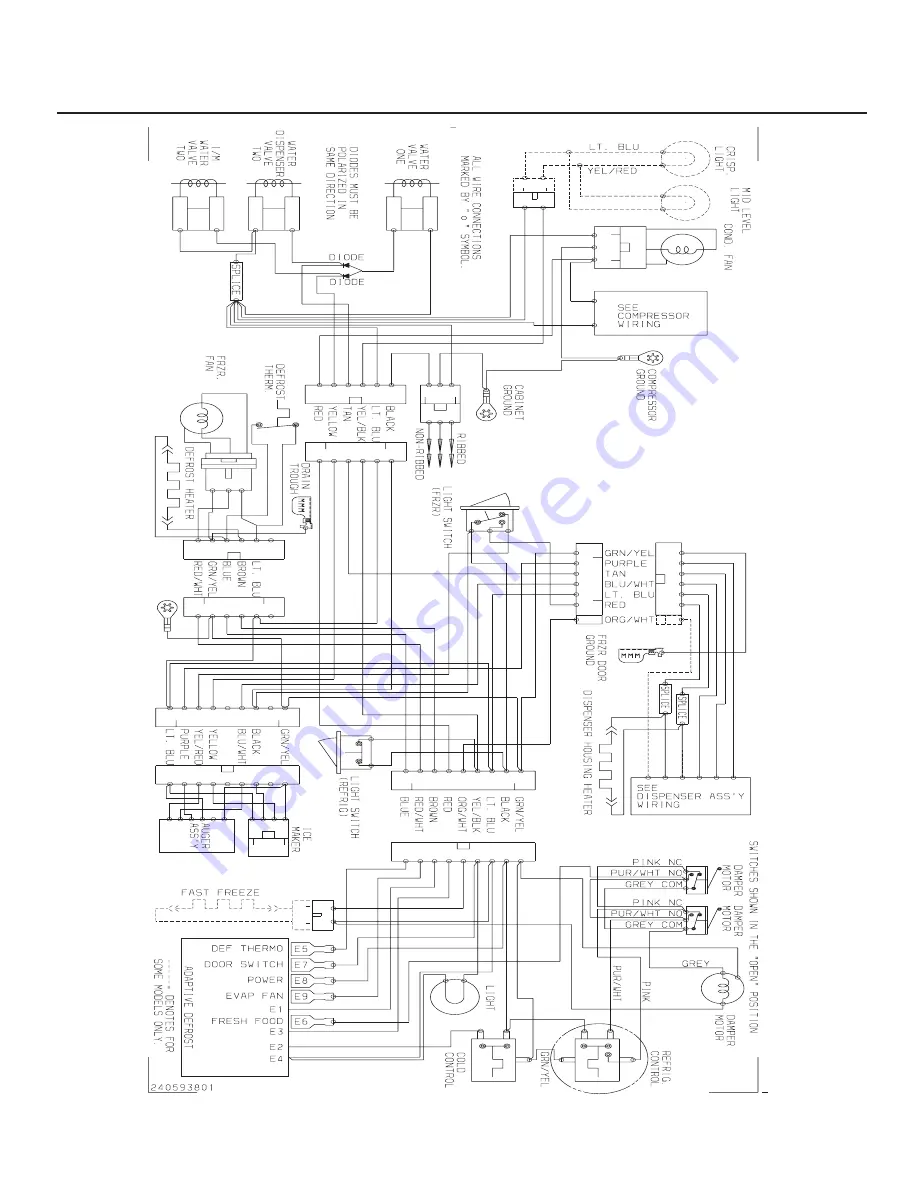 Frigidaire GLHS239ZC Factory Parts Catalog Download Page 21