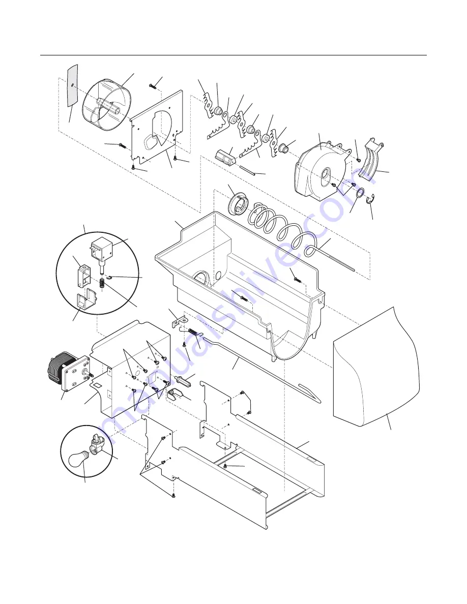 Frigidaire GLHS67EH Factory Parts Catalog Download Page 16