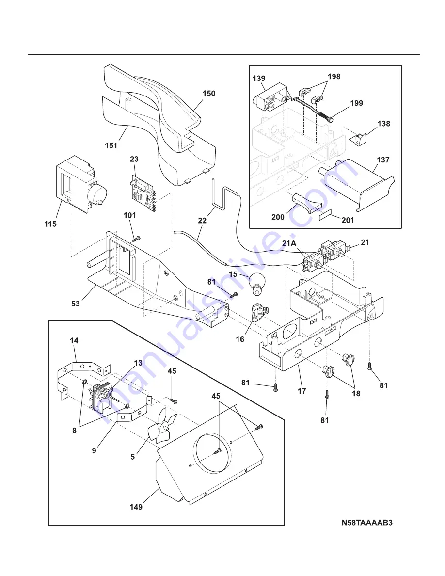 Frigidaire GLRS267ZC Factory Parts Catalog Download Page 10