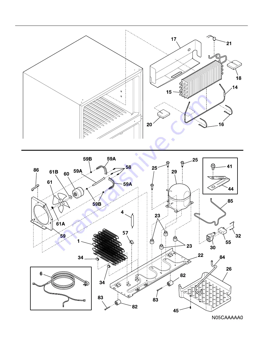 Frigidaire GLRT214RA Factory Parts Catalog Download Page 8