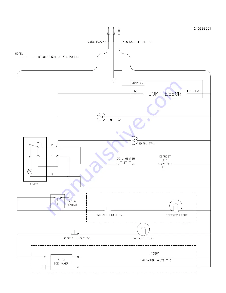 Frigidaire GLRT214RA Factory Parts Catalog Download Page 10